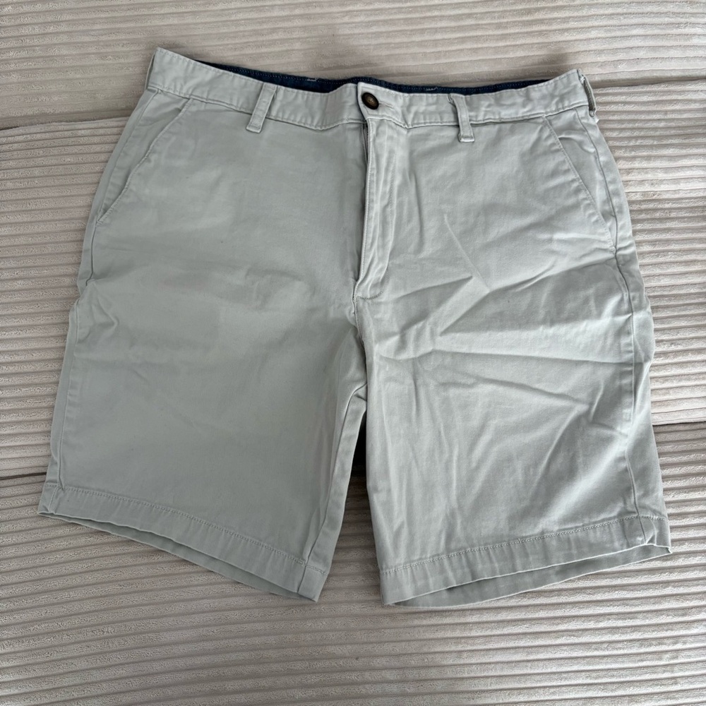 George Men's Soft Gray Khaki Shorts
